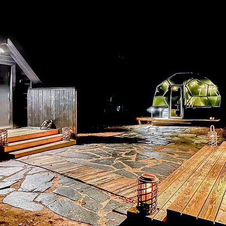 Private Aurora Samruam B Glass Roof Igloo *