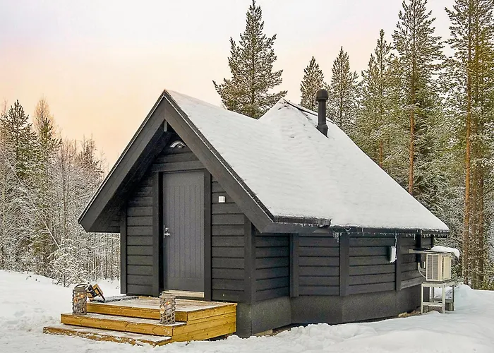 Private Aurora Samruam B Glass Roof Igloo Βίλα Salla