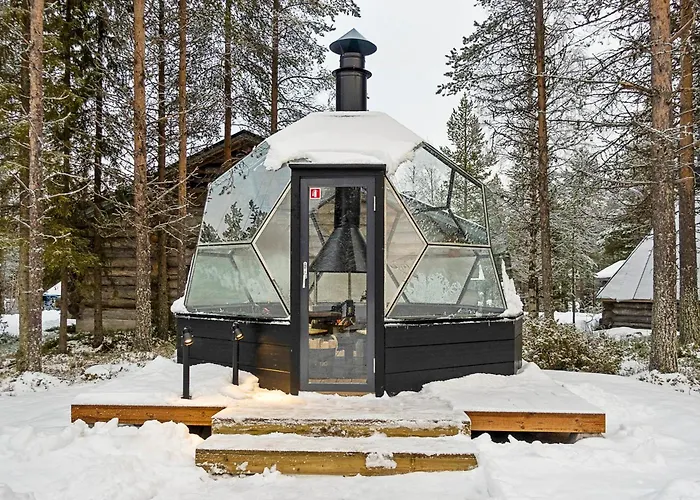 Private Aurora Samruam B Glass Roof Igloo * Salla